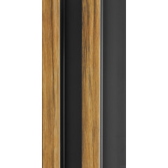 Панель ПВХ 3D Проф Дуб европейский XL 122х21мм 2.95м