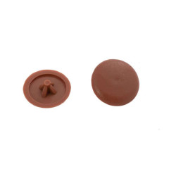 Заглушка на шуруп pz2 (50шт.) бордо