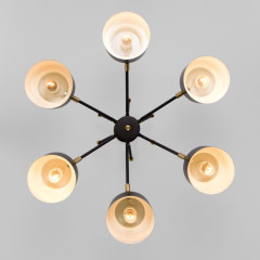 Светильник EUROSVET 70133/6 черный