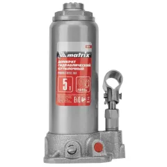 Домкрат бутылочный MATRIX 5т, 216–413мм (50756)