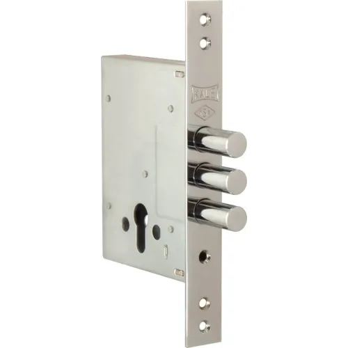 Замок врезной б/руч. KALE ЗВ-257 w/b никель (тех. компл.)(12438)