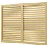Радиаторная вентиляционная решетка из ПВХ П6090Р беж.