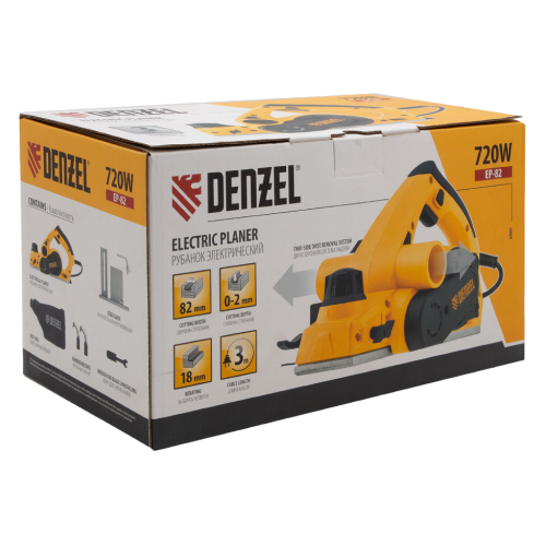 Рубанок электрический DENZEL EP-82 (27801) (*5)