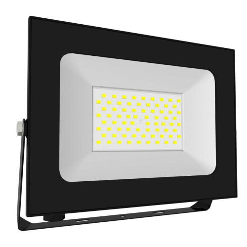 Прожектор (LED) 100Вт 8500лм дневн. 5000К IP65  черный Фарлайт