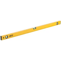 Уровень FIT желтый фрезерованная грань 1000 мм (18134)