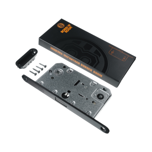 Защелка магнитная BORDER 81859 Сантехнич.черный (17801)