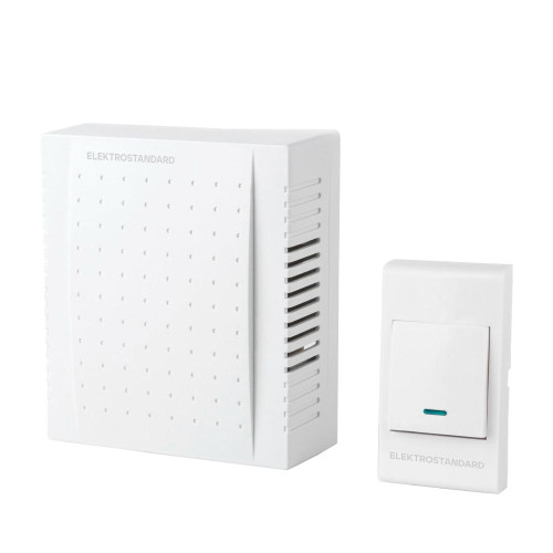 Звонок ES DBQ26M WM 1M IP44 Белый