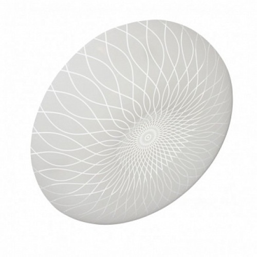 Светильник (LED) 12W(1000lm) 6000K 6K Лилия d233x76мм IP22 СЛЛ 034