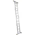 Лестница АЛЮМЕT трансформер  2х4+2х5 (ТL4045)