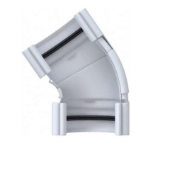 АЛЬТА ЭЛИТ БЕЛЫЙ угол желоба регулируемый 120-145 градусов