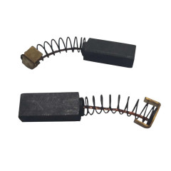 Щетки графитовые AEZ (№525) (5х8х17) пружина, клемма-скоба для Sparky BRP 240\241,BUR 101\102, ИНТЕРСКОЛ