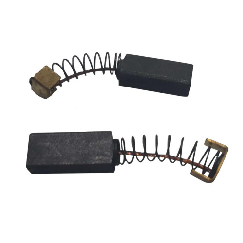 Щетки графитовые AEZ (№525) (5х8х17) пружина, клемма-скоба для Sparky BRP 240\241,BUR 101\102, ИНТЕРСКОЛ