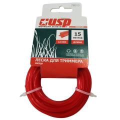 Леска для триммера USP (78010) 2,0мм, длина 15 м, профиль - звезда