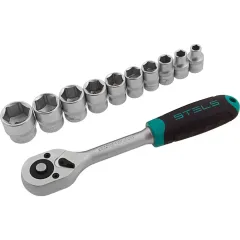 Набор головок STELS 11 пр. 3/8