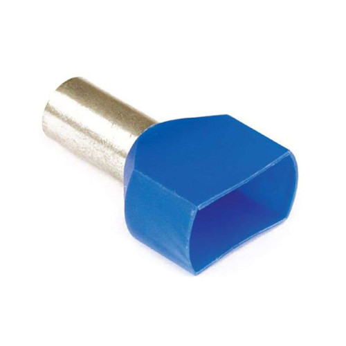 Наконечник штыревой втулочный изолир. двойной 2х 16,0мм.кв. х 14мм (уп.=100шт.) КВТ (1182443)