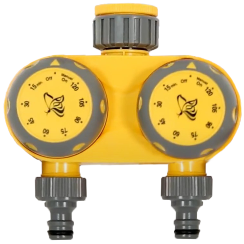 Таймер для полива Palisad на 2 линии (66197)