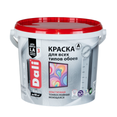 Краска в/д DALI для Обоев (База А) 5 л