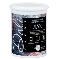 Лак DALI лессирующий перламутовый ЗОЛОТО 1кг