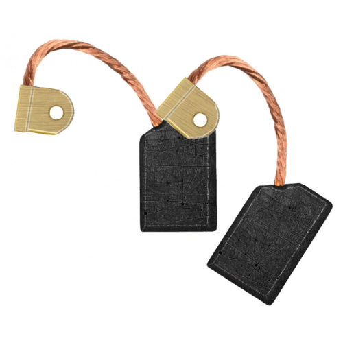 Щетки графитовые TITAN (948-411) (6,3х12,5х20) поводок-флажок для УШМ (2 шт)