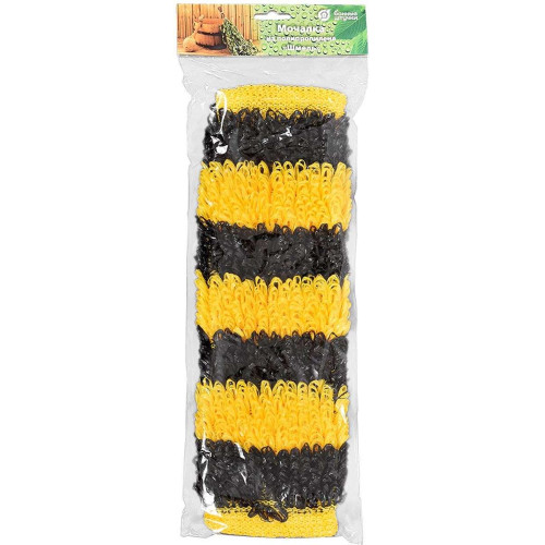 Мочалка Шмель 40*15см полипропилен 