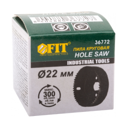 Коронка по дереву FIT 22 мм (36772)