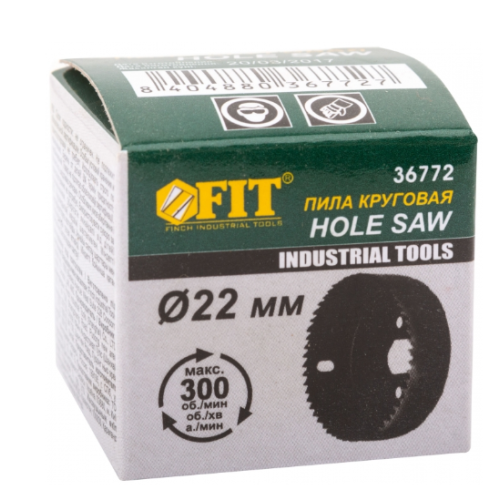 Коронка по дереву FIT 22 мм (36772)