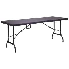 Мебель садовая Green Days Большая семья 180*75*72см стол+6 стульев до 100кг, коричнев MZK-180+YC-043 (281549)