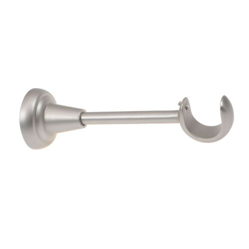 Карниз Ле-Гранд кованный Кронштейн стеновой (2 ряд d16/25мм) серебро-мат