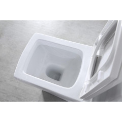 Унитаз-монолит EVA GOLD SM9006А сиденье ПП, с гофрой и гибкой подводкой