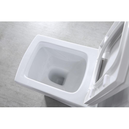 Унитаз-монолит EVA GOLD SM9006А сиденье ПП, с гофрой и гибкой подводкой