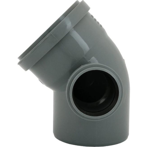 Отвод кан. внутренний РТП ф 110/50х45° правый