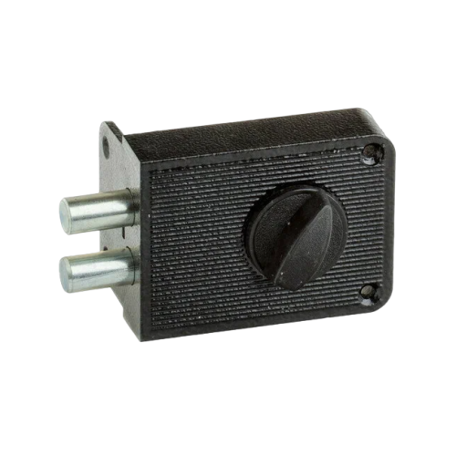 Замок накладной ЗН1-3 черный Зенит (08686)