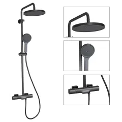 Душевая стойка GAPPO G2495-79, оружейная сталь