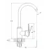 Смеситель для кухни SOLONE FAB4-A020