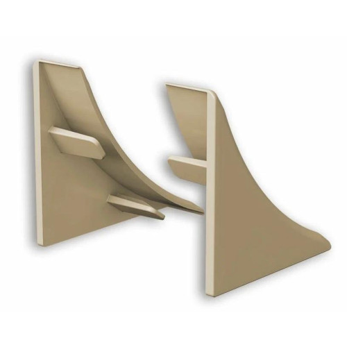 Набор комплектующих к плинтусу для столешницы 