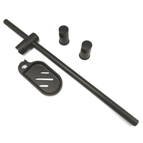 Душевая кабина ТРИТОН 90х90см низ. поддон, ПРАЙМ БЛЭК, белое заднее стекло, М3 (3 кор)