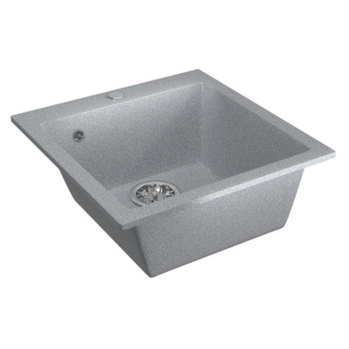 Мойка комп. MIXLINE ML-GM14 420х500x190мм, темно серая (309), сифон
