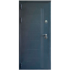 Дверь метал. VD-105 Термо Букле графит (Дуб арктик) (3 контура) 100 мм 860 L левая