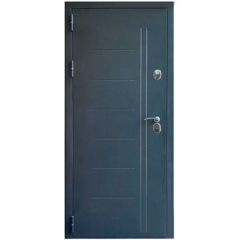 Дверь метал. VD-105 Термо Букле графит (Дуб арктик) (3 контура) 100 мм 860 L левая