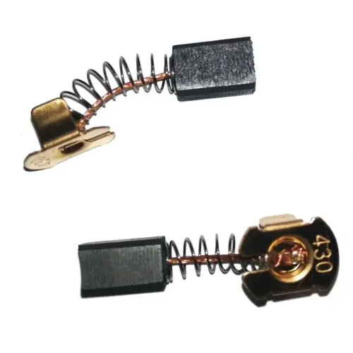 Щетки графитовые AEZ (№620) (7х7,4х10) Makita СВ-430, пружина, пятак-уши
