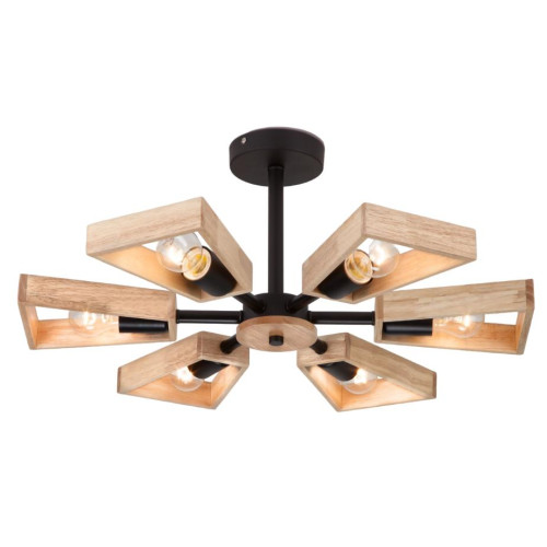 Светильник EUROSVET 70056/6 черный