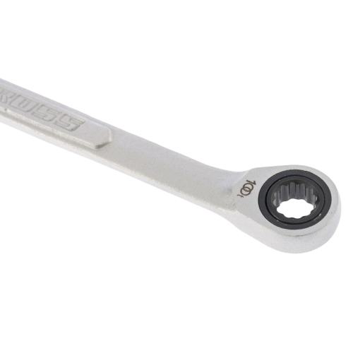 Ключ гаечный комб. GROSS трещоточный  9мм, CrV (14847)