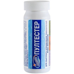 Набор тест-полосок Маркопул Кемиклс ПУЛТЕСТЕР для определения показателей воды (Ph, Хлор, Щелочность) 20шт М255