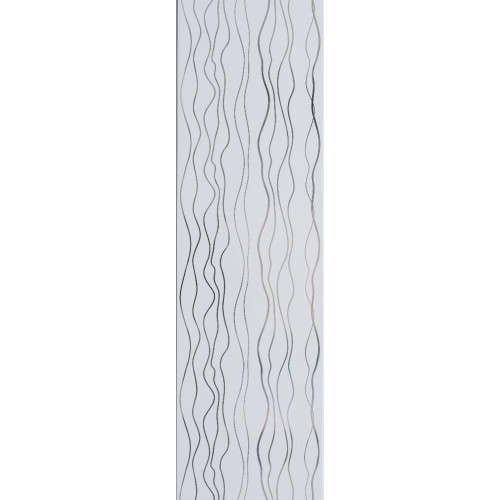 Панель ПВХ STELLA  2,7*0,25 Серебряные нити СН-41