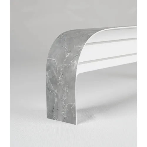 Карниз Ле-Гранд Монолит 7см 2,4м (2ряд) Кварц с поворотами (5)