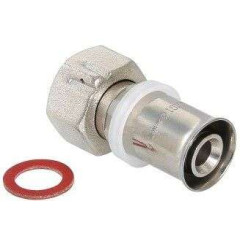 Муфта пресс с накидной гайкой VT ф 16 мм х 1/2