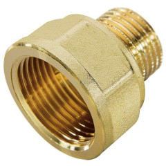 Переходник латунный ф 1/2