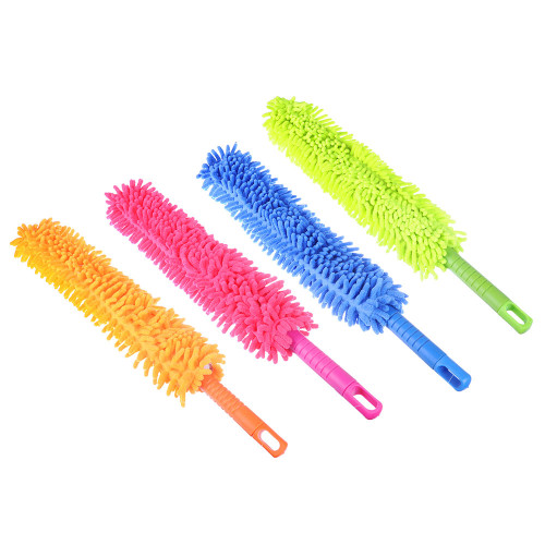 Щетка VETTA с насадкой из микрофибры со сгибающимся корпусом 58см (448-010)