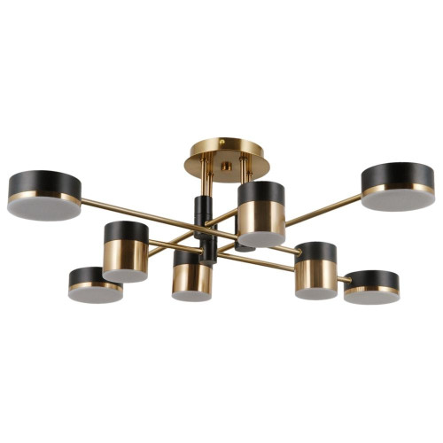 Светильник ЭкономСвет G61420/8BRS+MBK MBK+BRS