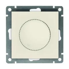 Светорегулятор поворотный UNIVersal Афина сл.кость A0101-I